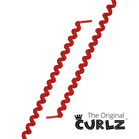 Red Curlz™ No-Tie Lace