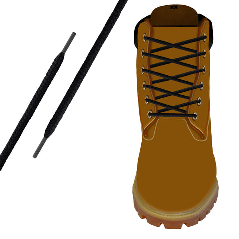 Black Heavy-Duty Pro Boot Lace