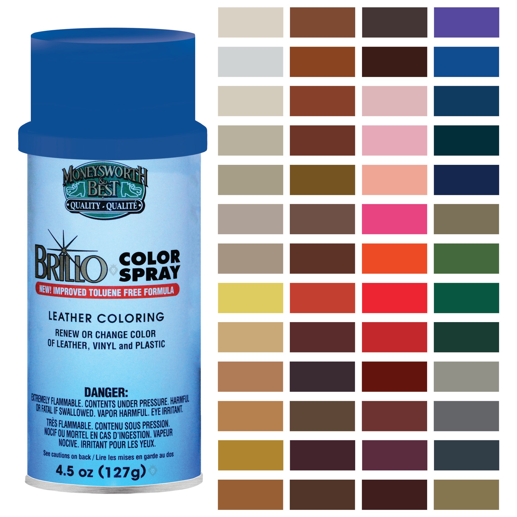 Brillo Leather Color Dye - 4.5oz