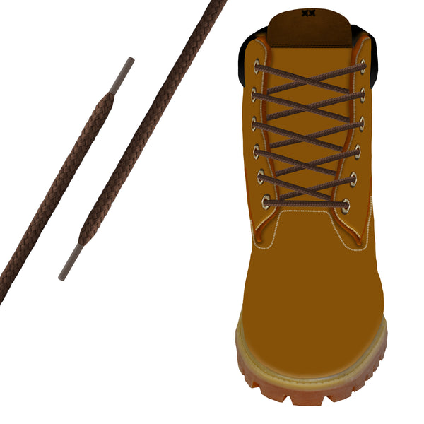 Brown Heavy-Duty Pro Boot Lace