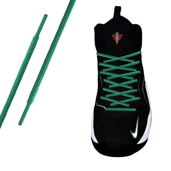 Green Round Athletic Lace