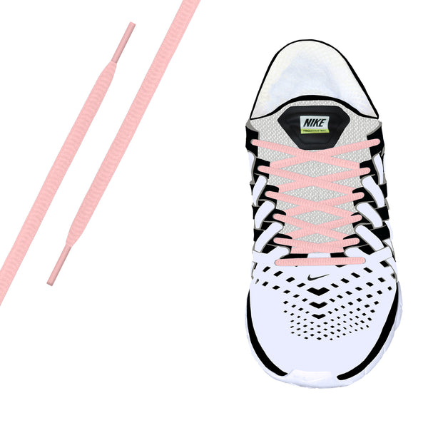Pink Oval Athletic Lace