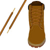 Rawhide Tan & Gold Heavy-Duty Pro Boot Lace