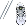 Sky Grey Oval Athletic Lace
